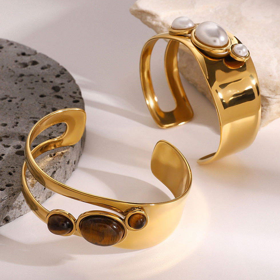 Statement Armband Perlen - Darja