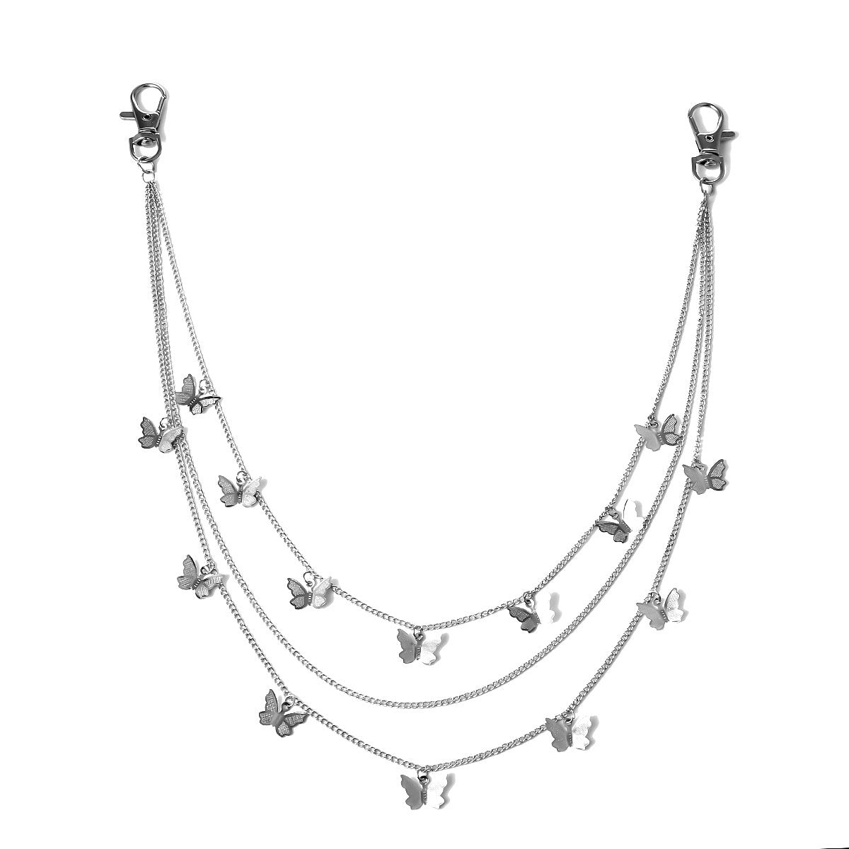 Hüftkette 3-fach Schmetterlinge