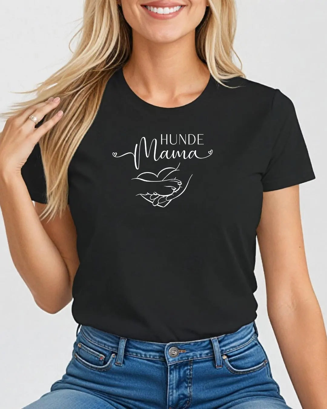 Damen T-Shirt "Hunde Mama"