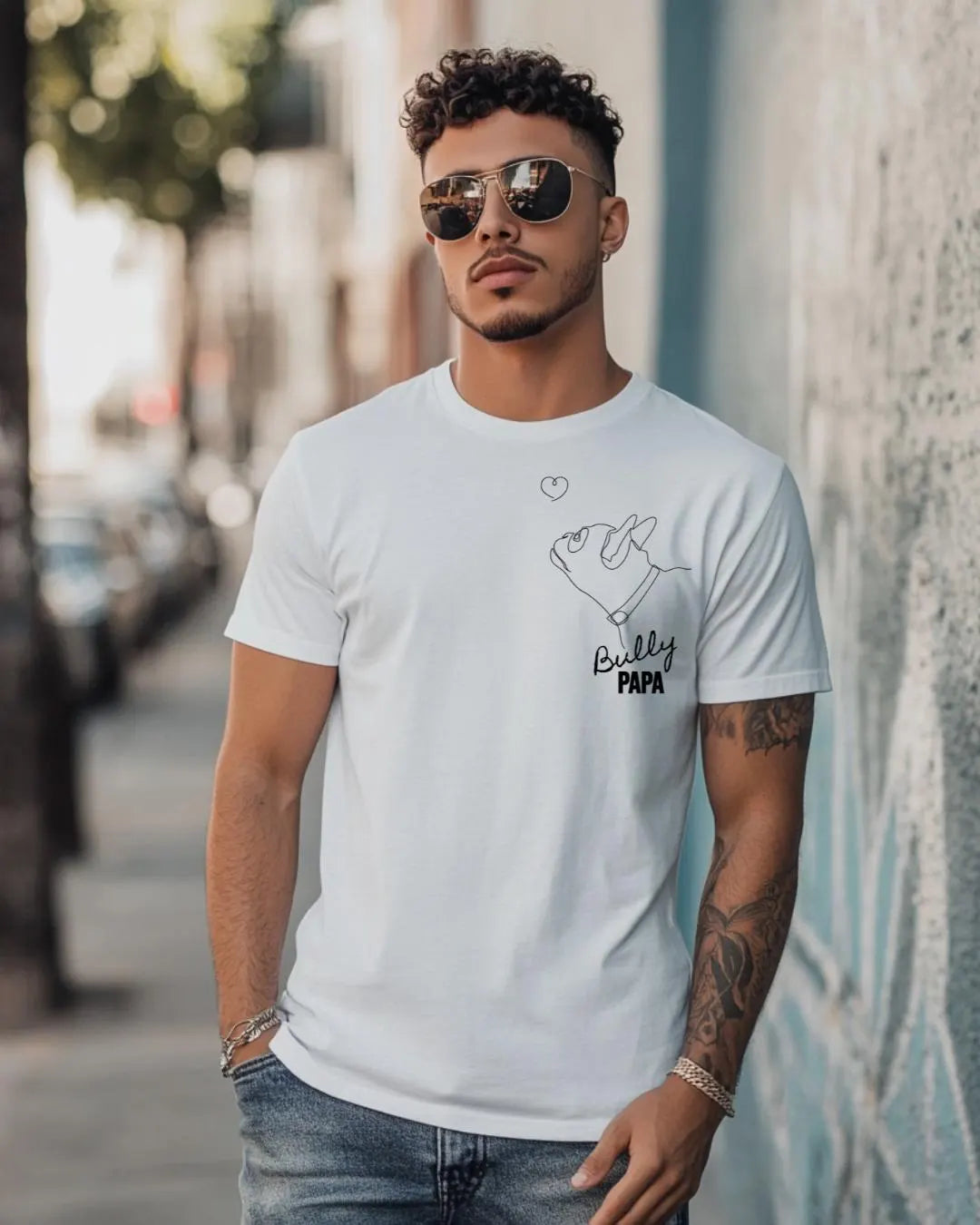 Herren T-Shirt "Bully Papa"