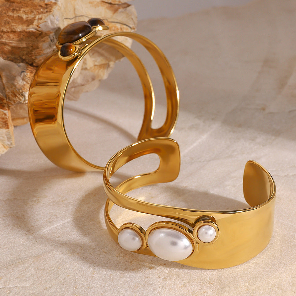 Statement Armband Perlen - Darja
