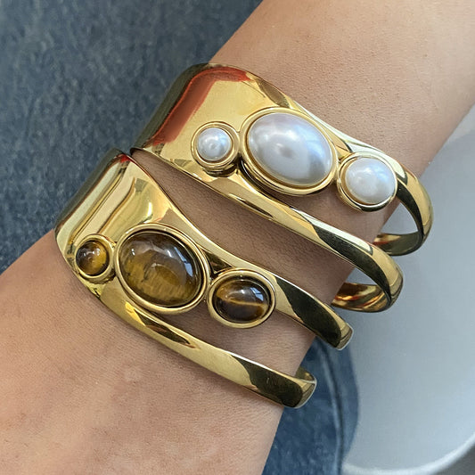 Statement Armband Perlen - Darja