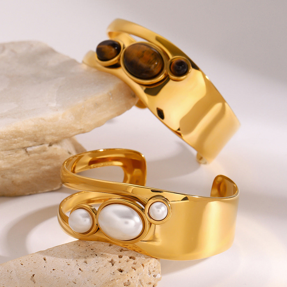 Statement Armband Perlen - Darja