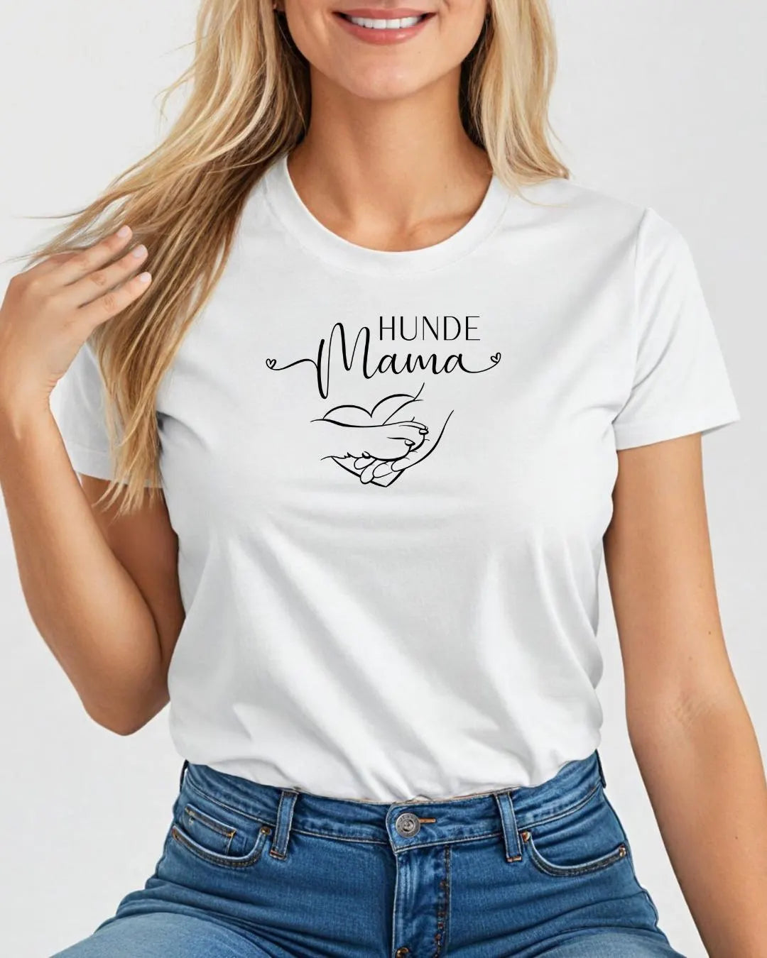 Damen T-Shirt "Hunde Mama"
